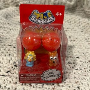 The Simpsons Squinkies - Maggie & Santa’s Little Helper